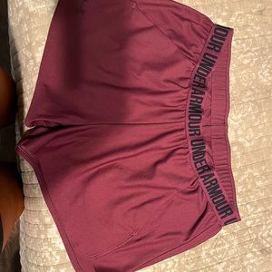 LG Maroon Under Armor Shorts